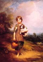 Gainsborough, Thomas - Cottage Girl with Dog and Pitcher
